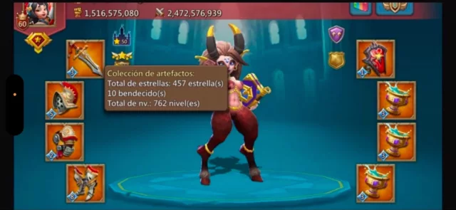 CUENTA LORDS MOBILE | 5 CHAMP | REF D9664 · 1 / 1