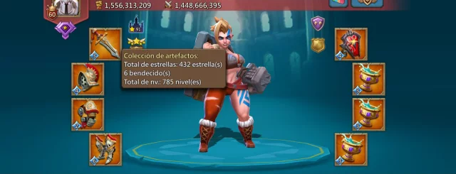 CUENTA LORDS MOBILE | 6 CHAMP | REF 38F9D · 1 / 1