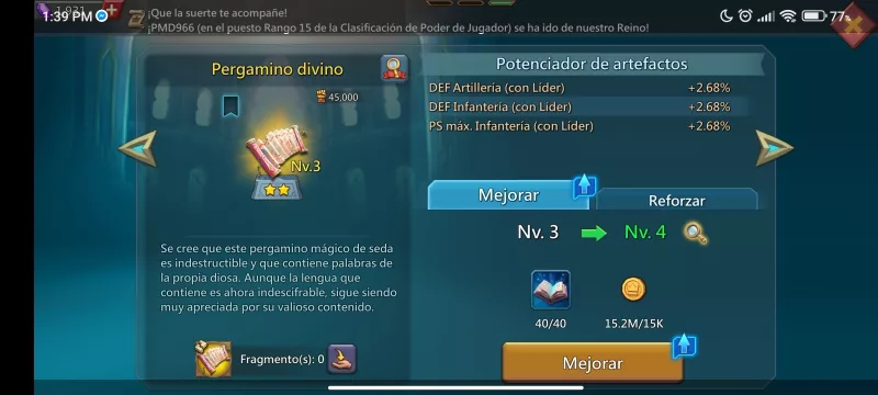 Vendo bonita cuenta barata