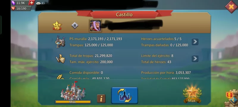 Vendo cuenta lord mobile