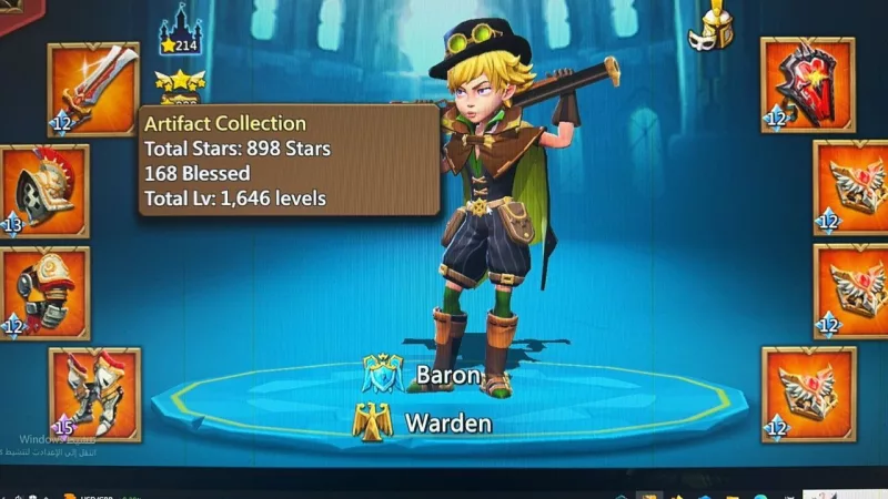 3×11k+5,5 Gold / 1700% stats
