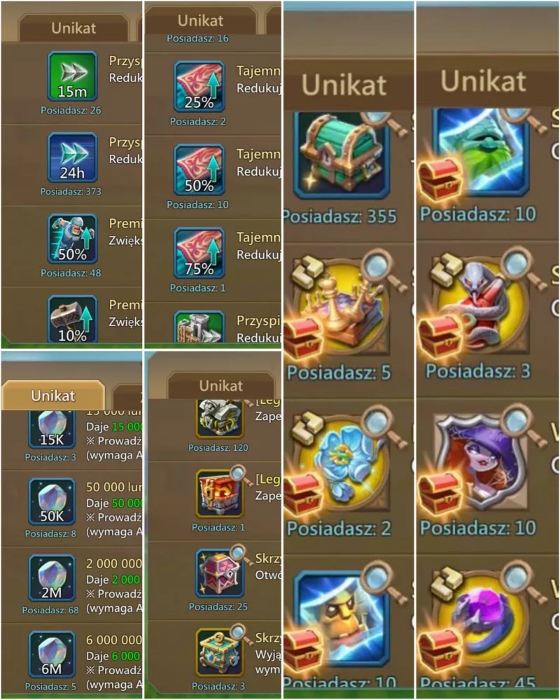 4 Lv.12 Champs  / 603-569-578% Base stats