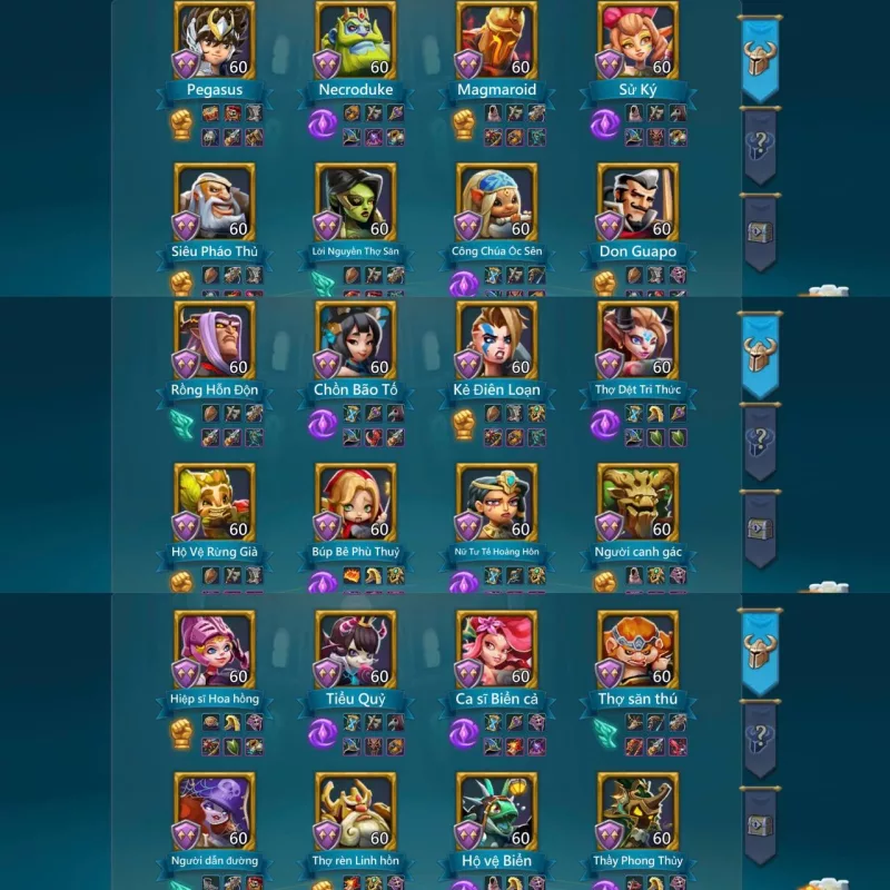 4 champ  Quest might