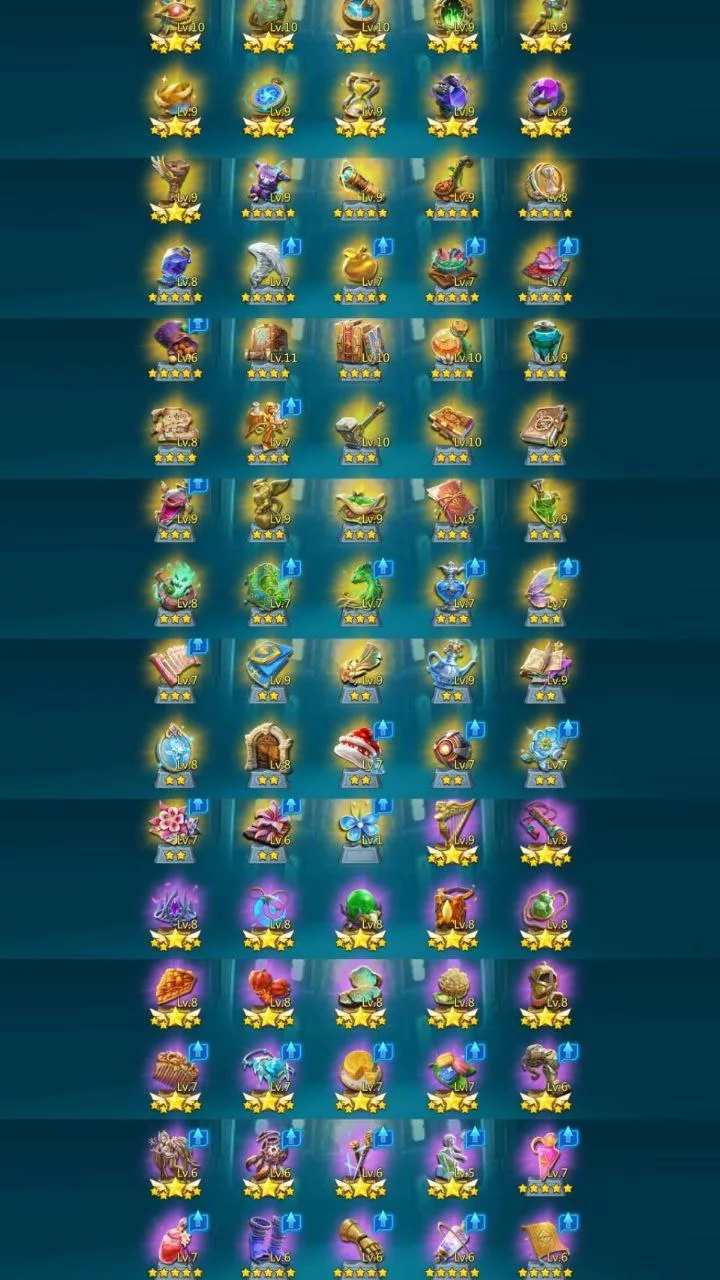 Can go to K1611 / 3 champs lvl 12 + 1 lvl 10