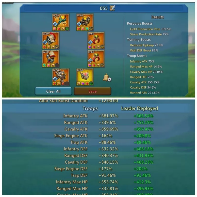 Low quest might /  5+1 champ