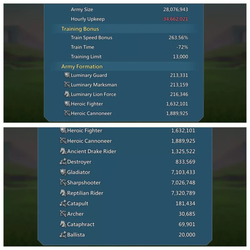 7+1 Champ  / 94 castle stars