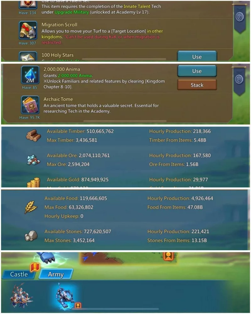 4 Lv.12 Champs - Low Quest