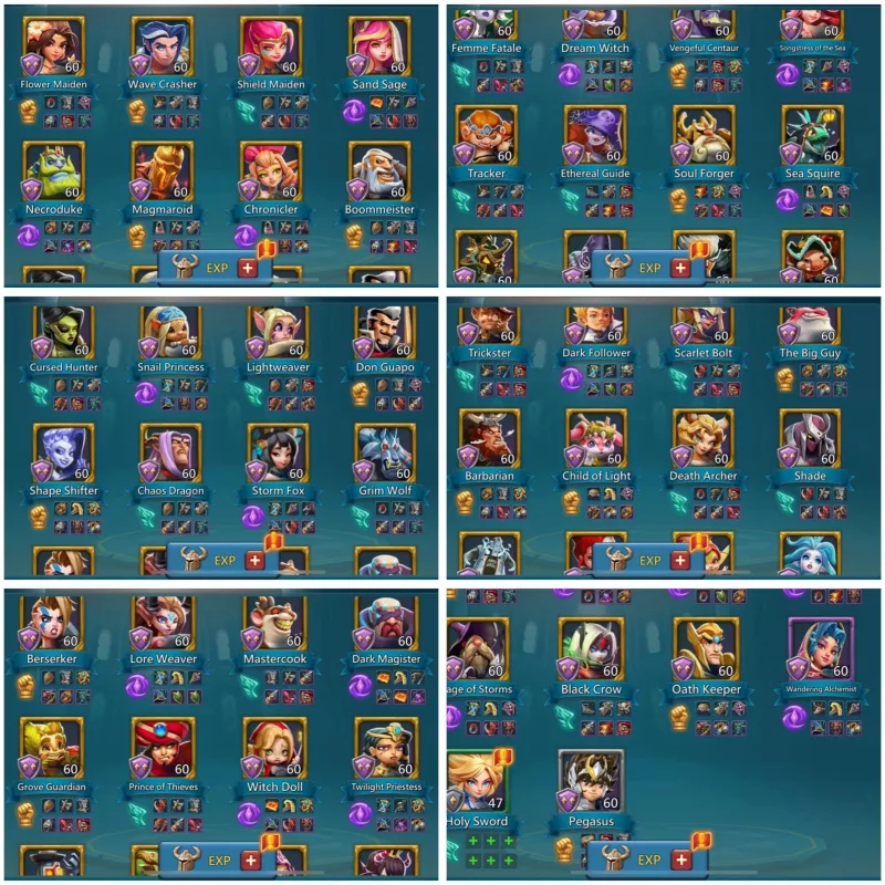 3x11k Gold - 1536-1415-1502% stats