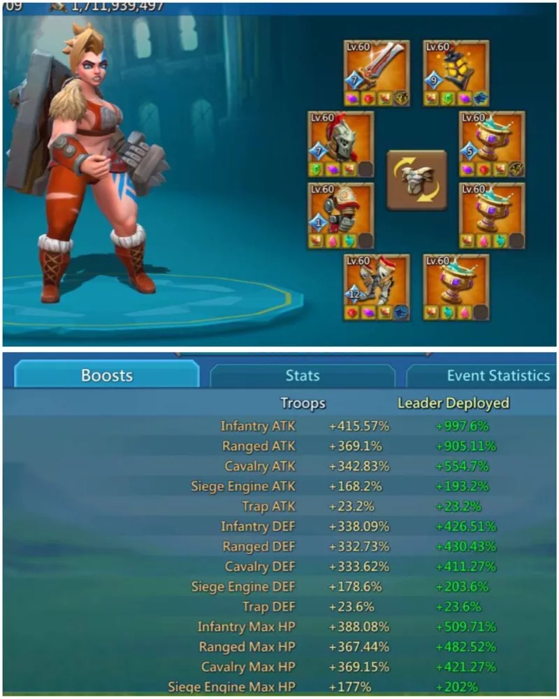 Low Quest Might /  8 Champs