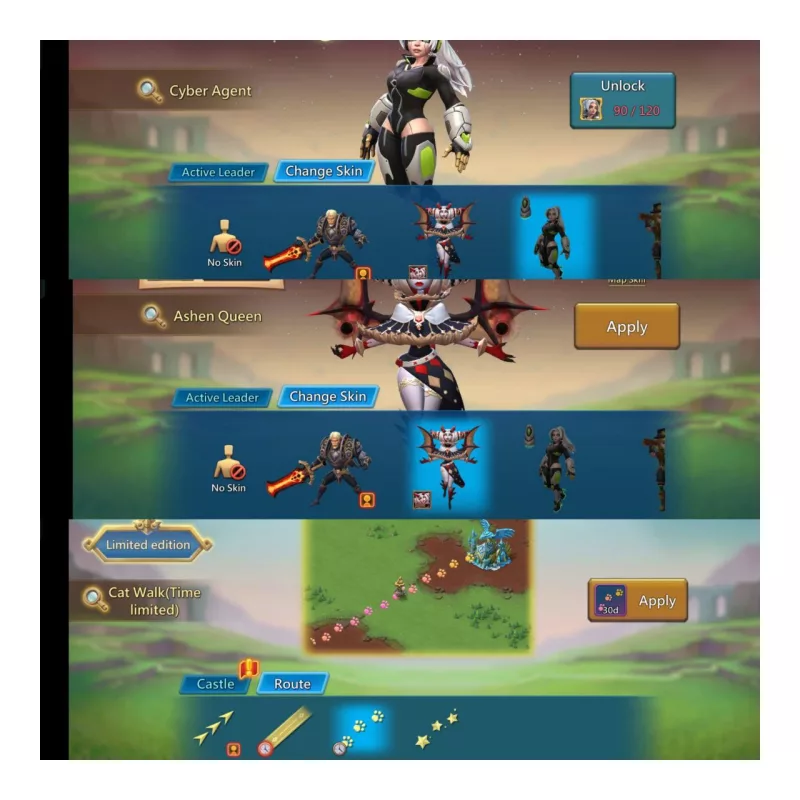 8 champ / 1lvl 12 champ