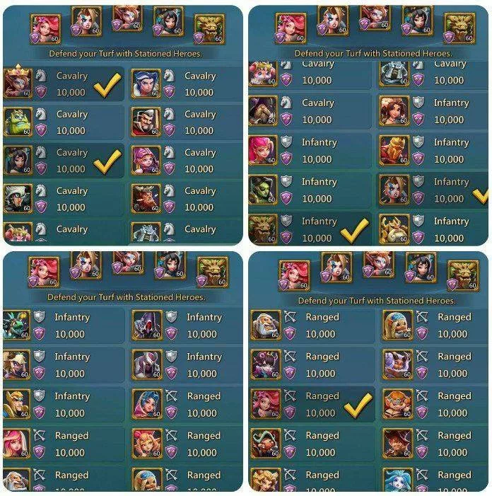 6+1 Champs - Low Quest / 506-512-516% Base stats