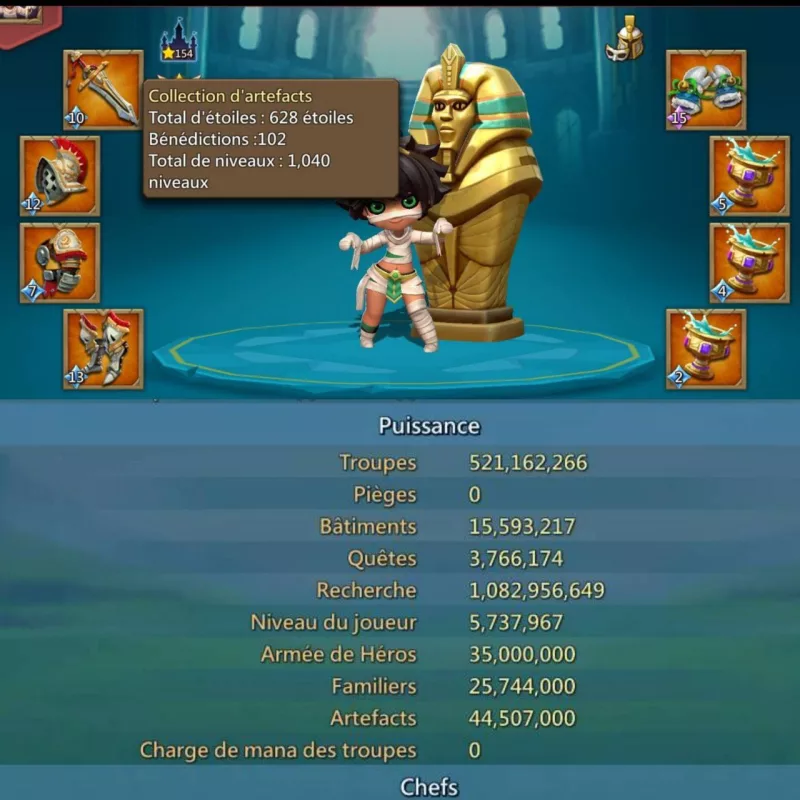 Low quests might / 5 mystic champs