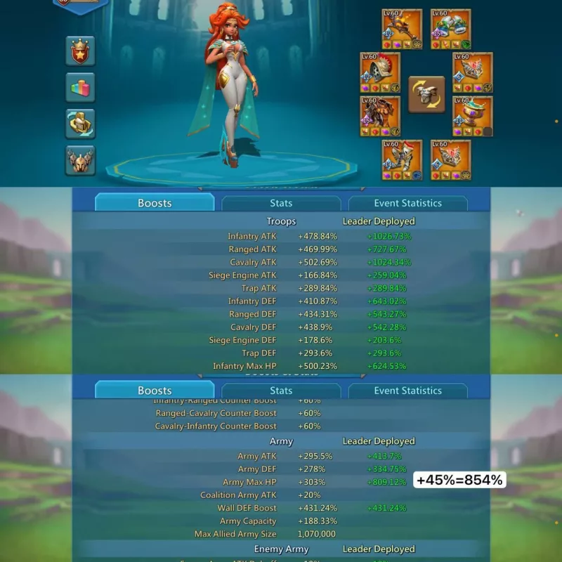 1 lvl14- 1lvl12 / 89 bless