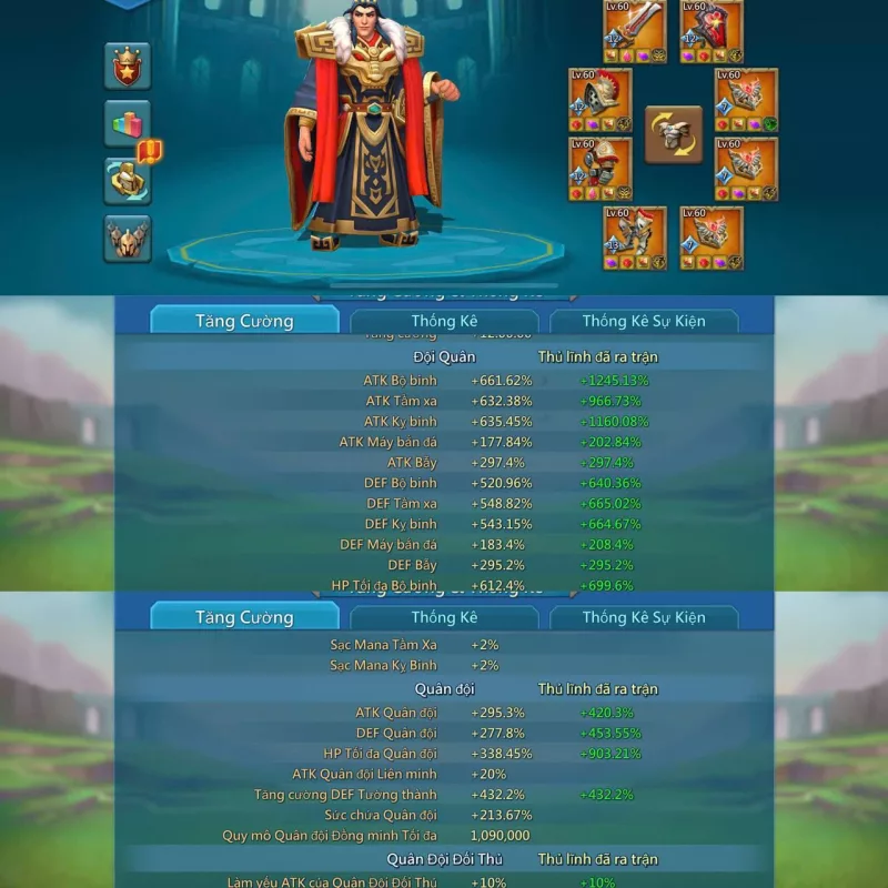 3*11k / 15 mythic champ / 5lvl12