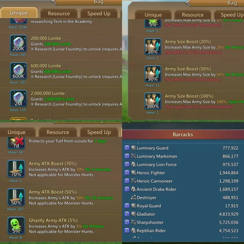 18 champ- 6 cup /  Astra: 15-14-13- 8lvl12