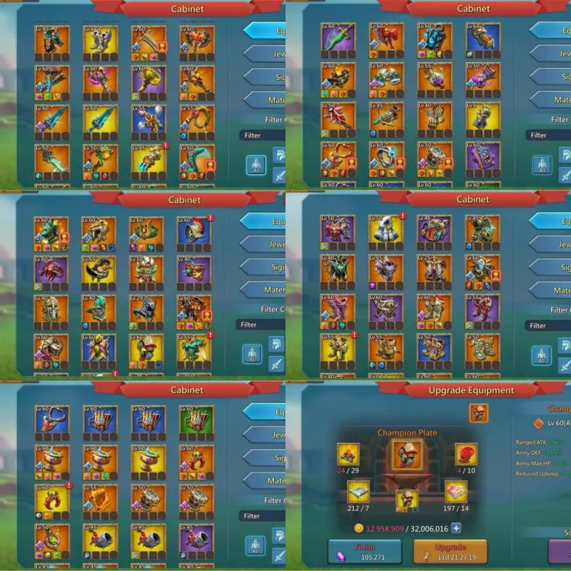 Can go K1647 / 611~60 blessed~763lvls