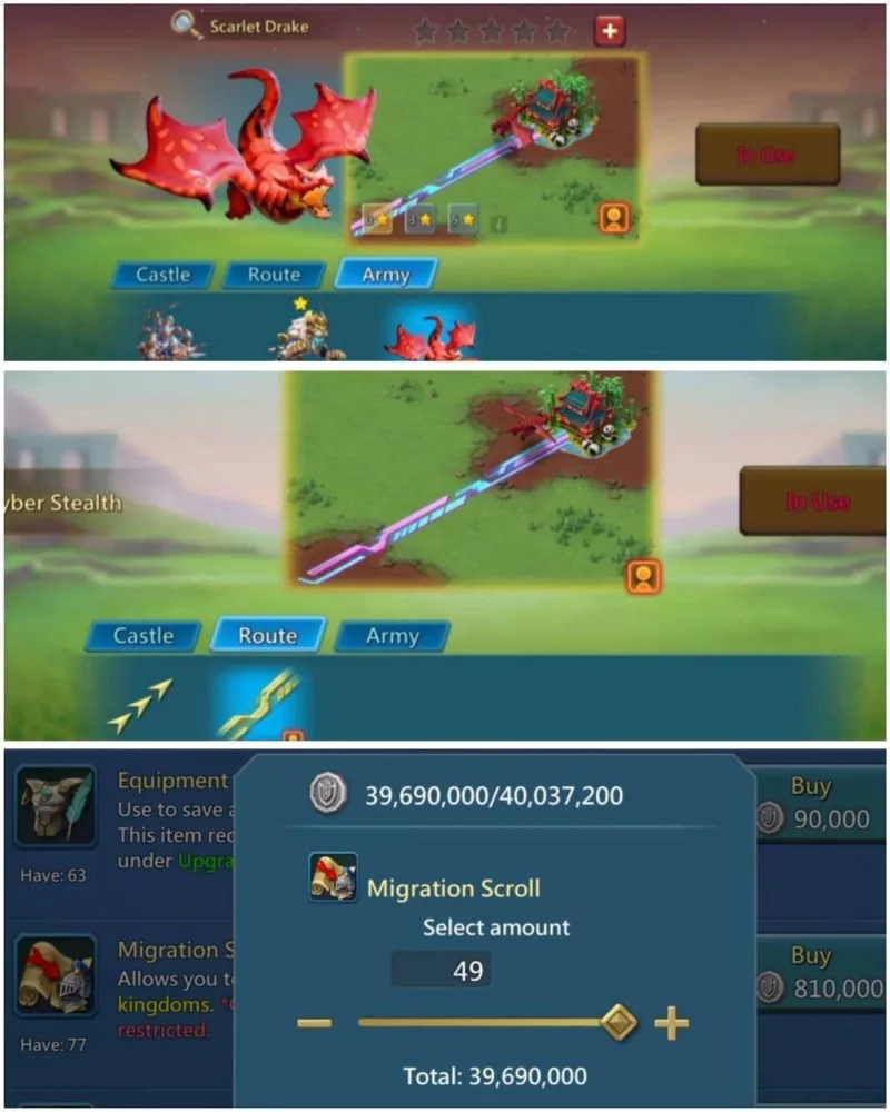 3x11k Gold - 8 Lv.12 Champs
