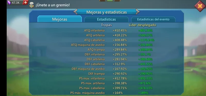Full Champ  / 813% PS Max / 2x lvl 12