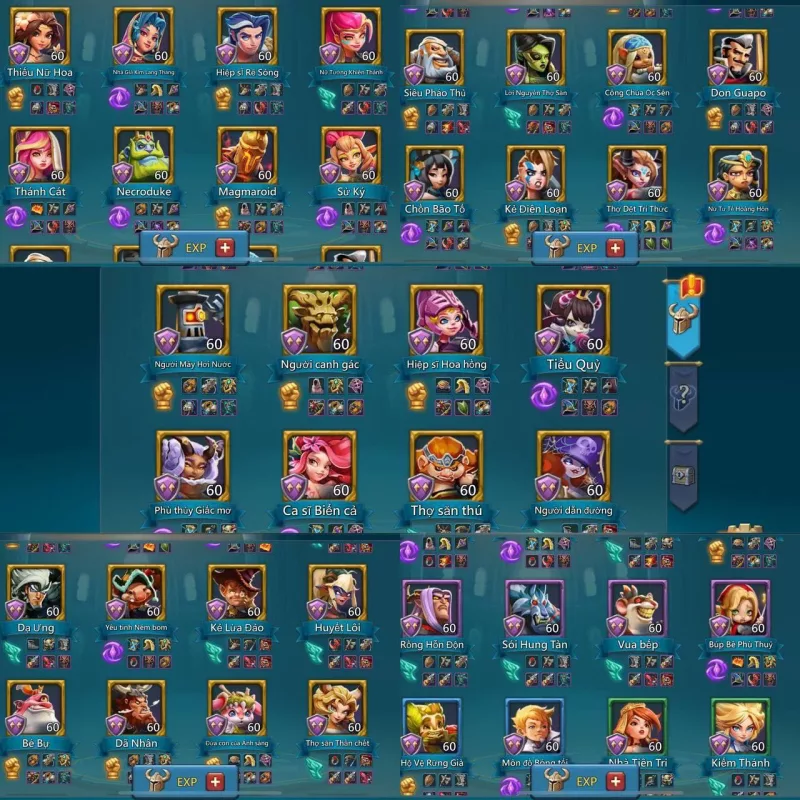 Low quest might / 119 bless  / Base atk: 711-696-709