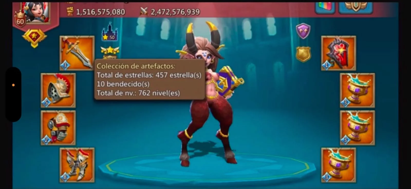 CUENTA LORDS MOBILE | 5 CHAMP | REF D9664