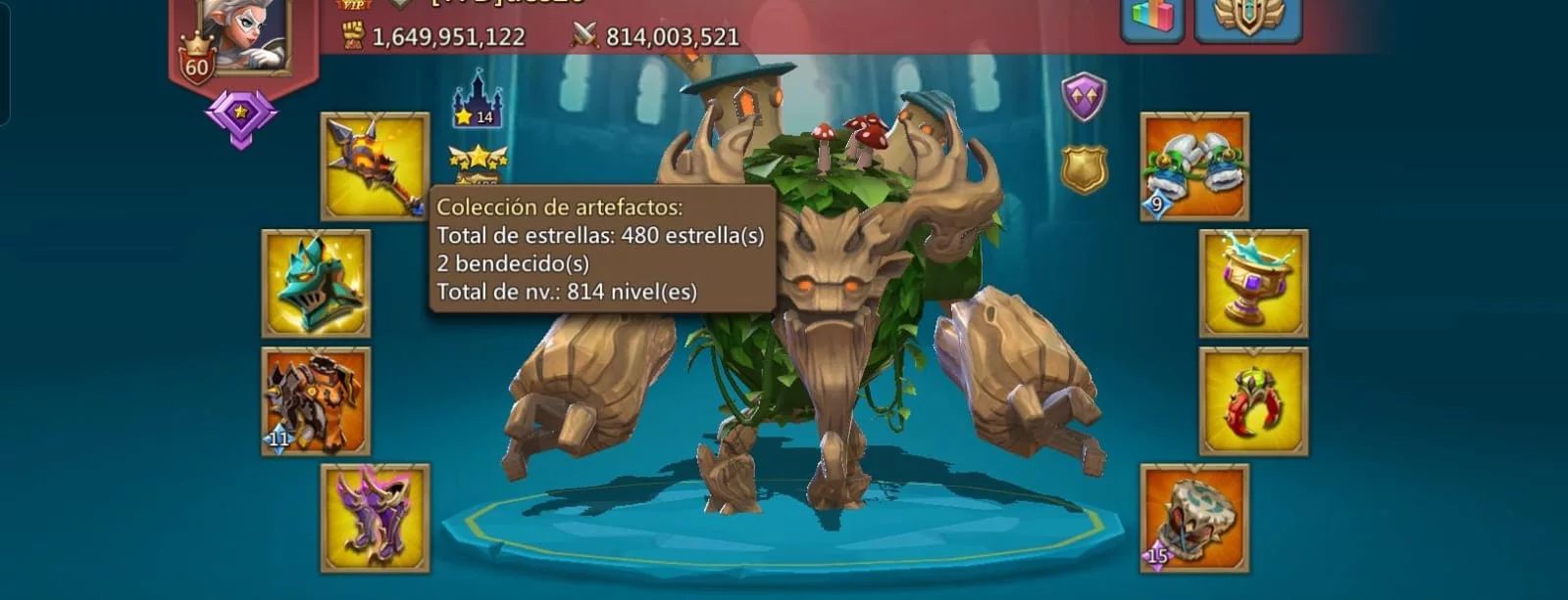 CUENTA LORDS MOBILE | REF B214E