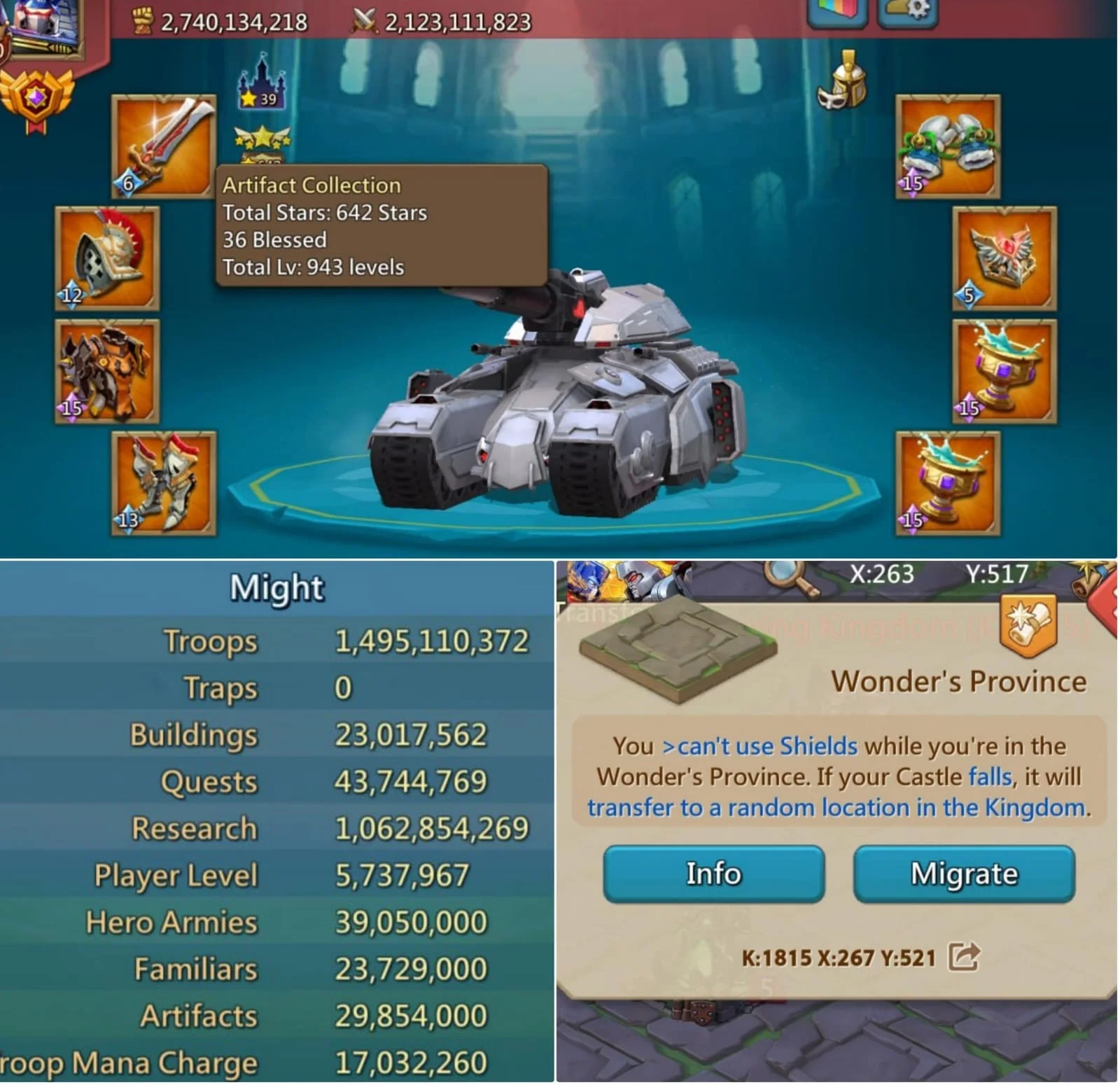CUENTA LORDS MOBILE | REF EDF5F